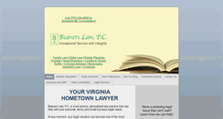 Desktop Screenshot of beaverslaw.com