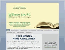 Tablet Screenshot of beaverslaw.com